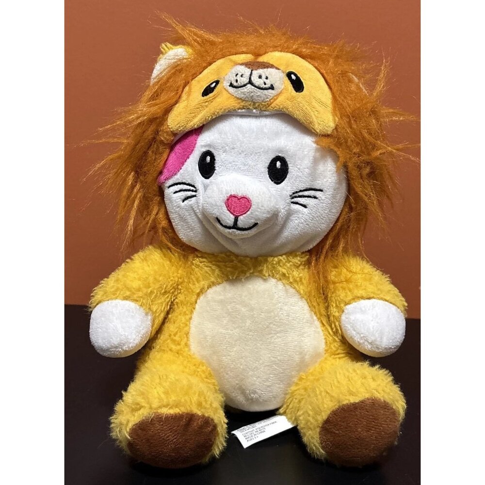 Disguisimals Whiskers Cat As A Lion Plush Peek-A-Boo Toys Stuffed Animal